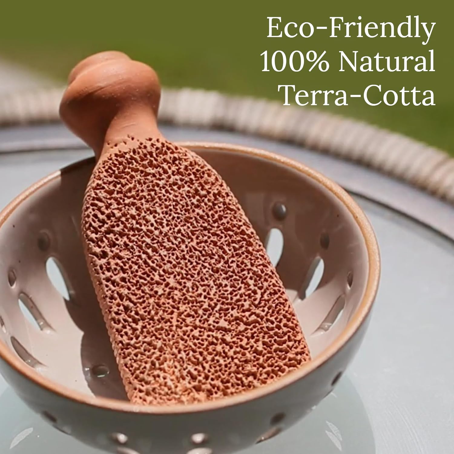 SURGI BEAUTY Terra -Cotta Foot Scrubber, Surgi beauty salon tools Pedicure Tools Grooming Tools Foot Files, Brazil Canada Chile Europe France Germany Mexico Middle East North America Paris South Africa United Kingdom USA Spain