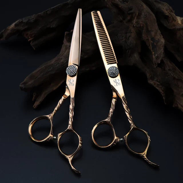 440c/J2/420 Barber Scissors Set, The Precision Edge" Barber Scissors  salon tools  Razor Scissors  Grooming Scissors  Crafted Barber Scissors  Barber Thining Scissors  Barber Shears  Barber Scissors Set  Barber Scissors, Brazil Canada Chile Europe France Germany Mexico Middle East North America Paris South Africa United Kingdom USA Spain