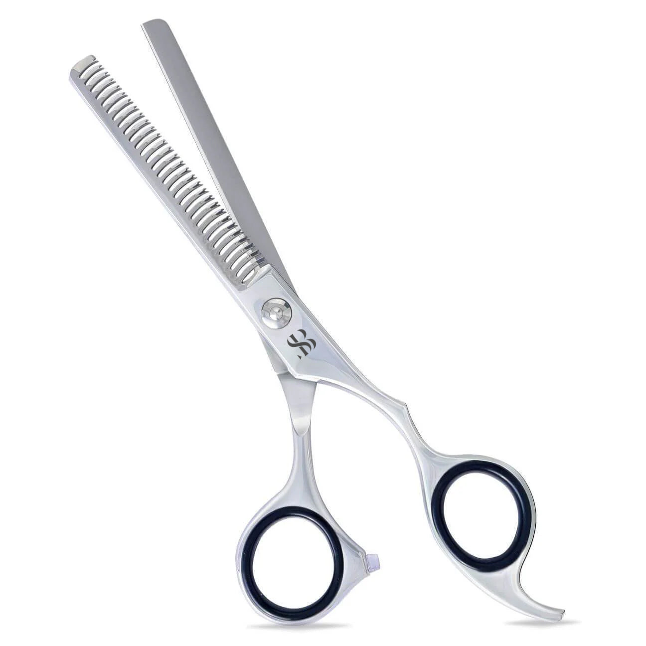 SURGI BEAUTY CLASSIC DELUXE WHITE LINE HAIRDRESSING 5.5" TO 7.0" THINING SCISSORThe Precision Edge" Barber Scissors  Surgi beauty  salon tools  Razor Scissors  Grooming Tools  Grooming Scissors  Crafted Barber Scissors  Barber Thining Scissors  Barber Shears  Barber Scissors Set  Barber Scissors