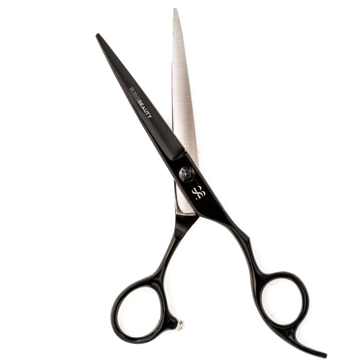 SURGI BEAUTY CLASSIC MATTE BLACK 6.0" 440C HAIRDRESSING SCISSOR, SURGI BEAUTY CLASSIC MATTE BLACK SET, The Precision Edge" Barber Scissors  Surgi beauty  salon tools  Razor Scissors  Grooming Tools  Grooming Scissors  Crafted Barber Scissors  Barber Thining Scissors  Barber Shears  Barber Scissors Set  Barber Scissors AISI J2/420, AISI 440C High Carbon Steel, Brazil  Canada  Chile  Europe  France  Germany  Mexico  North America  Paris  South Africa  United Kingdom  USA