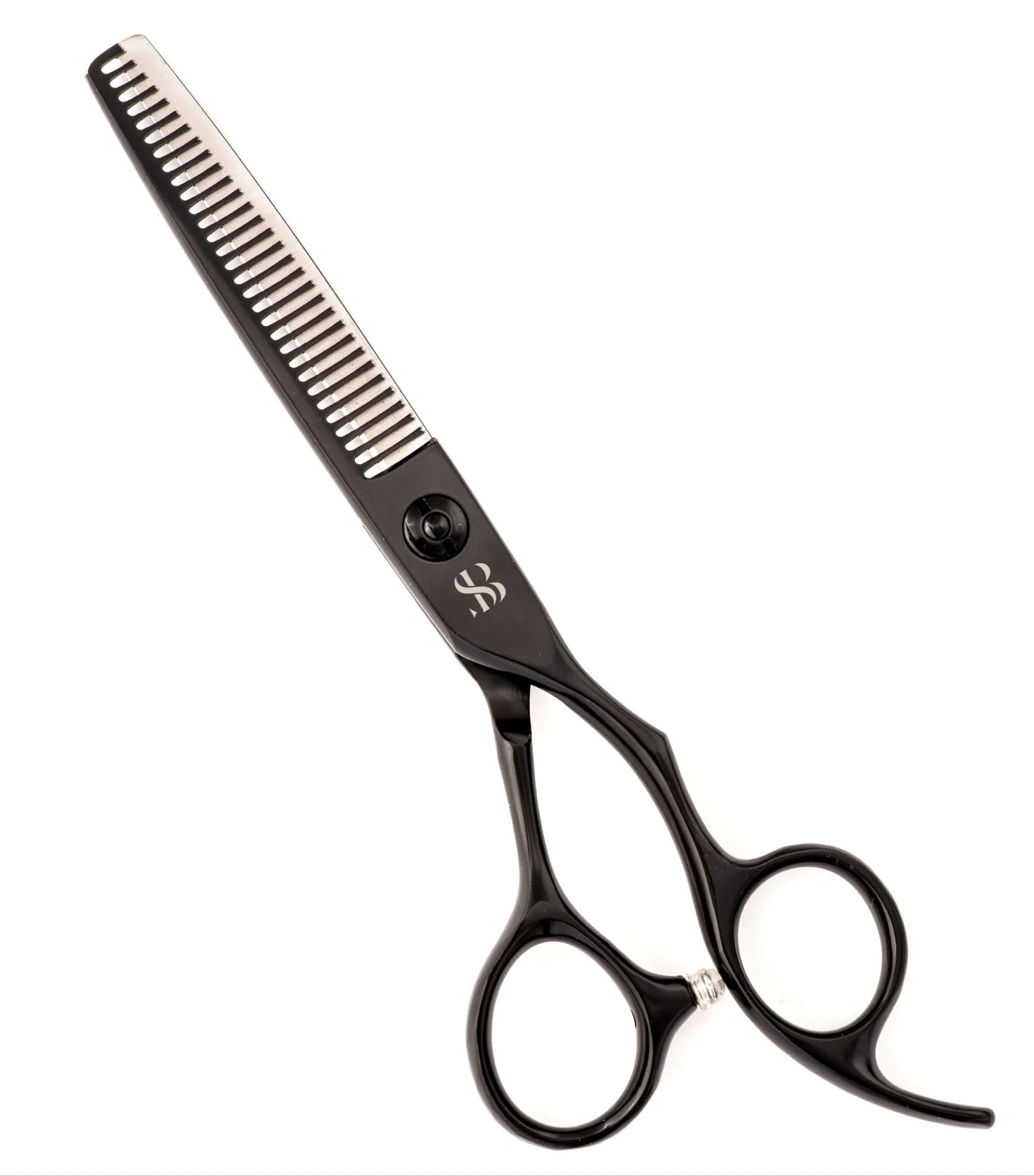 SURGI BEAUTY CLASSIC MATTE BLACK 6.0" 440C HAIRDRESSING THINING SCISSOR, SURGI BEAUTY CLASSIC MATTE BLACK SET, The Precision Edge" Barber Scissors  Surgi beauty  salon tools  Razor Scissors  Grooming Tools  Grooming Scissors  Crafted Barber Scissors  Barber Thining Scissors  Barber Shears  Barber Scissors Set  Barber Scissors AISI J2/420, AISI 440C High Carbon Steel, Brazil  Canada  Chile  Europe  France  Germany  Mexico  North America  Paris  South Africa  United Kingdom  USA