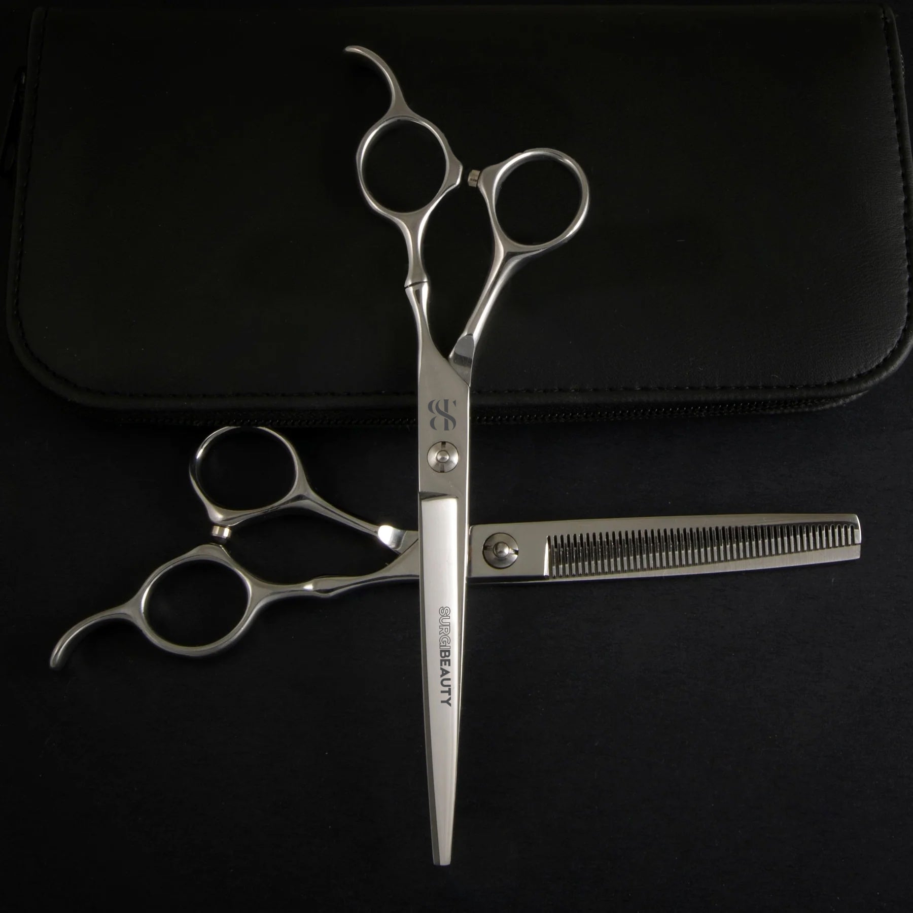 AISI J2/420, 440C STEEL, SURGI BEAUTY CLASSIC SILVER CHROME 6.5 HAIRDRESSING SCISSORS, The Precision Edge" Barber Scissors  Surgi beauty  salon tools  Razor Scissors  Grooming Tools  Grooming Scissors  Crafted Barber Scissors  Barber Thining Scissors  Barber Shears  Barber Scissors Set  Barber Scissors, Brazil  Canada  Chile  Europe  France  Germany  Mexico  North America  Paris  South Africa  United Kingdom  USA