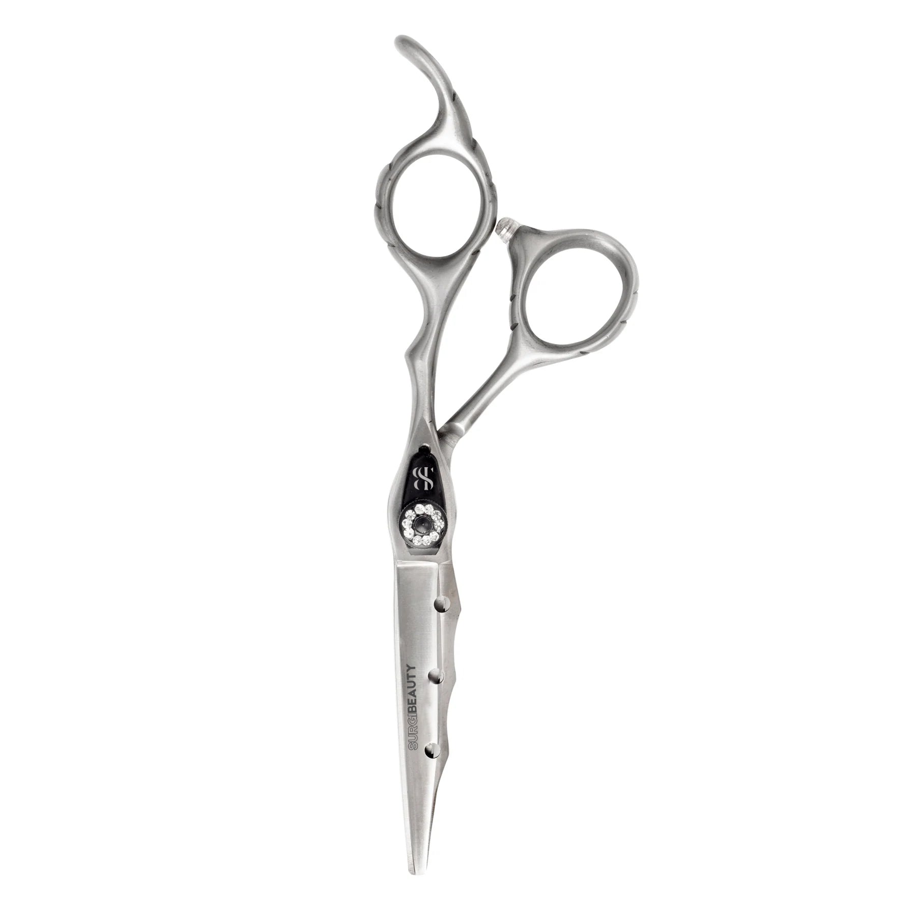 SURGI BEAUTY CURVED RIGHT HANDED 6.0" BARBER SCISSORS SET,The Precision Edge" Barber Scissors  Surgi beauty  salon tools  Razor Scissors  Grooming Tools  Grooming Scissors  Crafted Barber Scissors  Barber Thining Scissors  Barber Shears  Barber Scissors Set  Barber Scissors  AISI 440C Steel  AISI J2/420, Brazil  Canada  Chile  Europe  France  Germany  Mexico  North America  Paris  South Africa  United Kingdom  USA