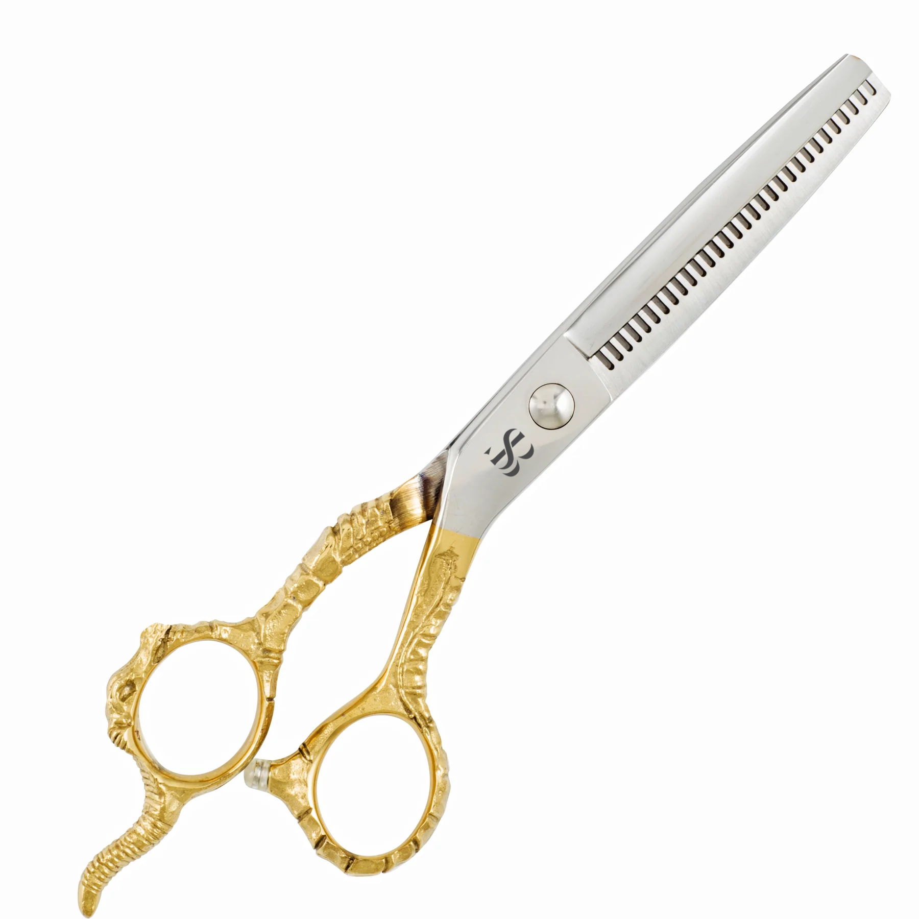 SURGI BEAUTY GOLDEN TAIL 6.0 HAIRDRESSING THINNING  SCISSOR,The Precision Edge" Barber Scissors  Surgi beauty  salon tools  Razor Scissors  Grooming Tools  Grooming Scissors  Crafted Barber Scissors  Barber Thining Scissors  Barber Shears  Barber Scissors Set  Barber Scissors  AISI J2/420  AISI 440C Steel, Brazil  Canada  Chile  Europe  France  Germany  Mexico  North America  Paris  South Africa  United Kingdom  USA