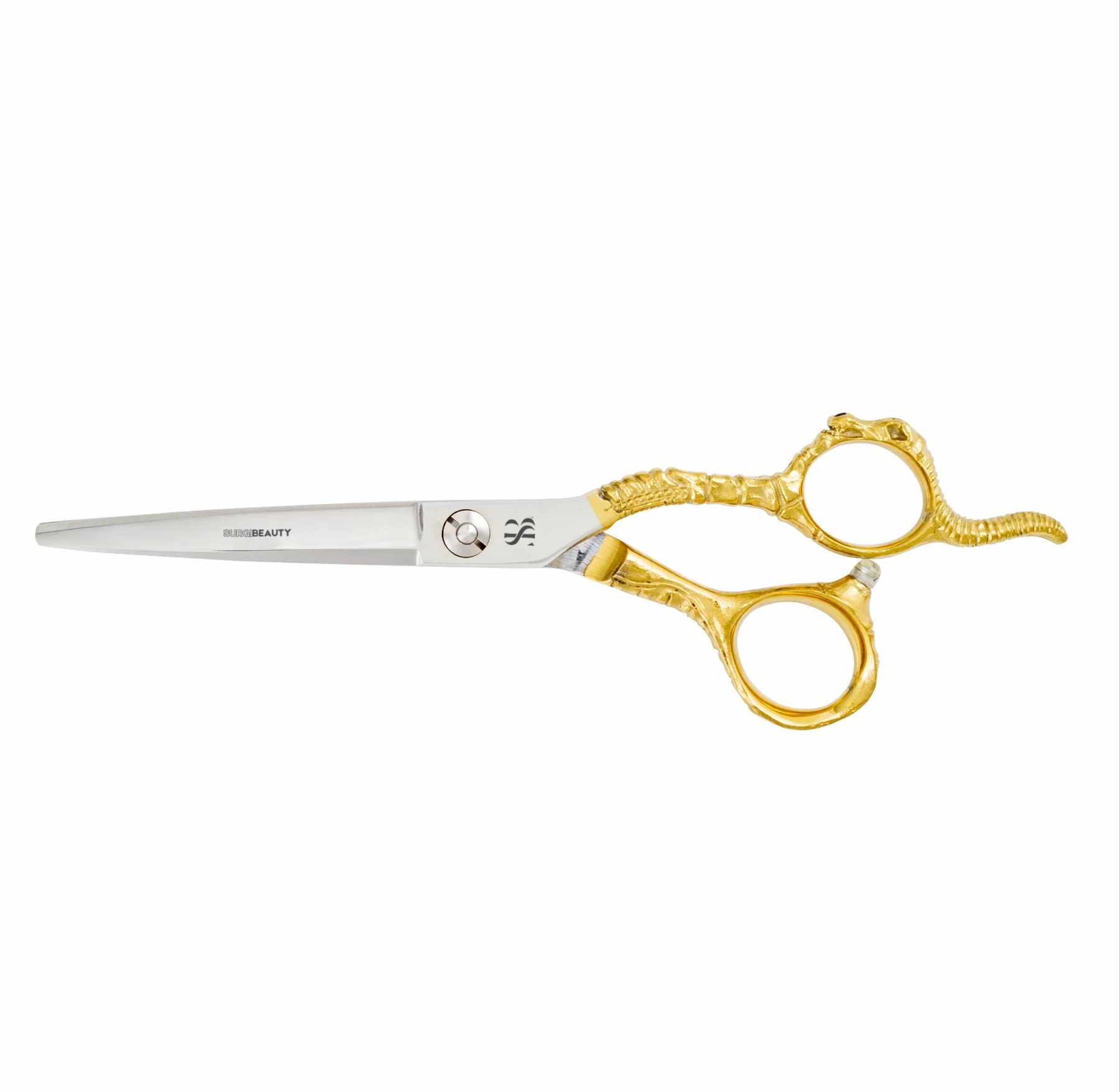 SURGI BEAUTY GOLDEN TAIL 6.0 HAIRDRESSING SCISSOR, The Precision Edge" Barber Scissors  Surgi beauty  salon tools  Razor Scissors  Grooming Tools  Grooming Scissors  Crafted Barber Scissors  Barber Thining Scissors  Barber Shears  Barber Scissors Set  Barber Scissors  AISI J2/420  AISI 440C Steel, Brazil  Canada  Chile  Europe  France  Germany  Mexico  North America  Paris  South Africa  United Kingdom  USA