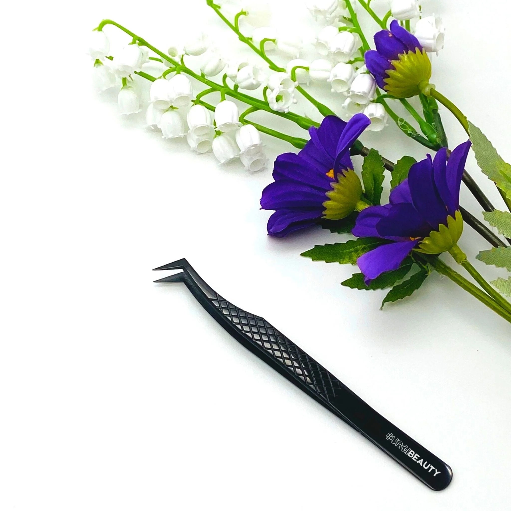 SURGI BEAUTY L-Shape 45 Degree Tweezer, Salon Tool, Eyelash Tweezer, grooming Tweezer , Brazil  Canada  Chile  Europe  France  Germany  Mexico  Middle East  North America  Paris  South Africa  Spain  USA  United Kingdom