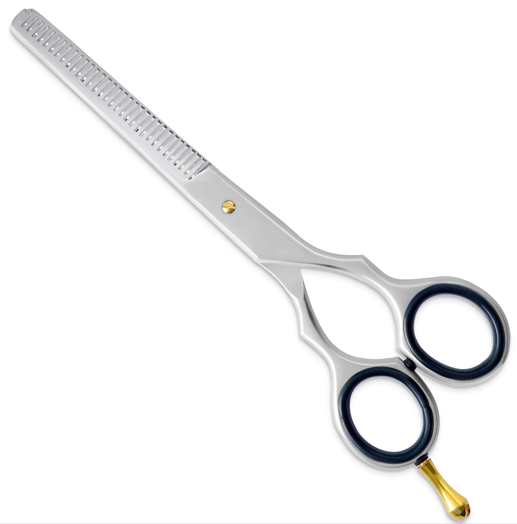 SURGI BEAUTY MATTE SILVER LINE HAIRDRESSING 5.5 TO 7.0 THINING SCISSOR, Brazil  Canada  Chile  Europe  France  Germany  Mexico  North America  Paris  South Africa  United Kingdom  USA