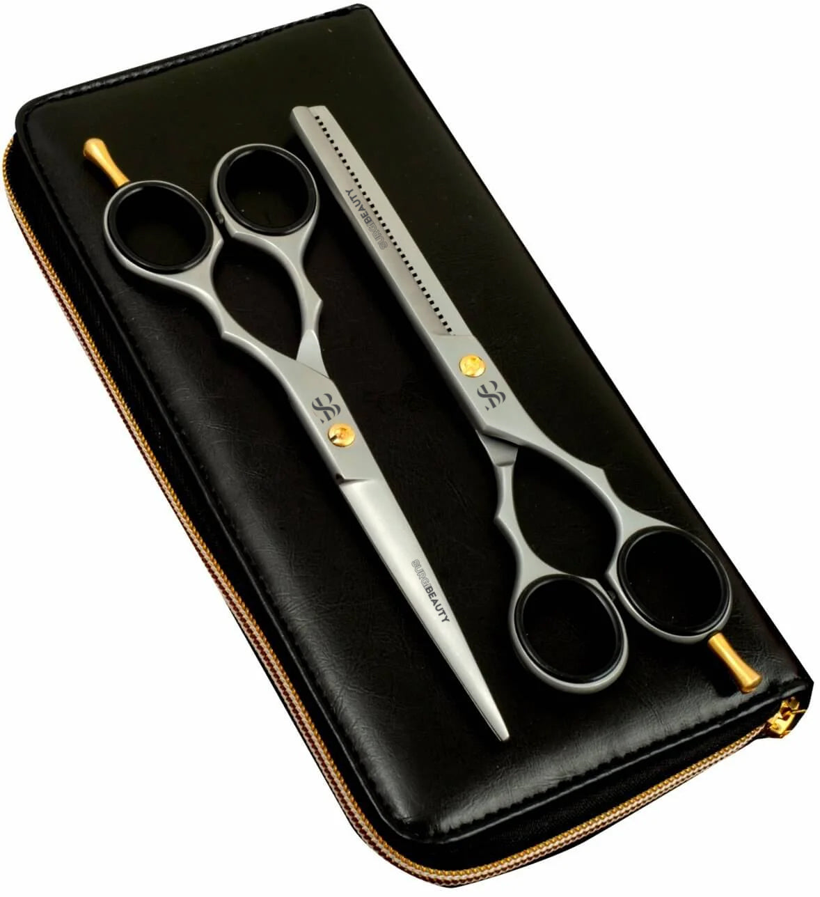 SURGI BEAUTY MATTE SILVER LINE HAIRDRESSING 5.5 TO 7.0 SCISSORS SET, SURGI BEAUTY MATTE SILVER LINE HAIRDRESSING 5.5 TO 7.0 SCISSORS AISI J2/420, 440C STEEL, The Precision Edge" Barber Scissors Surgi beauty salon tools Razor Scissors Grooming Tools Grooming Scissors Crafted Barber Scissors Barber Thining Scissors Barber Shears Barber Scissors Set Barber Scissors, Brazil  Canada  Chile  Europe  France  Germany  Mexico  North America  Paris  South Africa  United Kingdom  USA