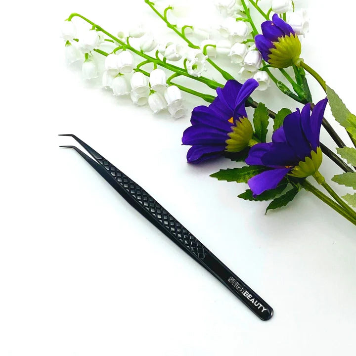 SURGI BEAUTY Multifunction Angled Lash Tweezer 45 Degree Angled, Brazil  Canada  Chile  Europe  France  Germany  Mexico  Middle East  North America  Paris  South Africa  Spain  USA  United Kingdom