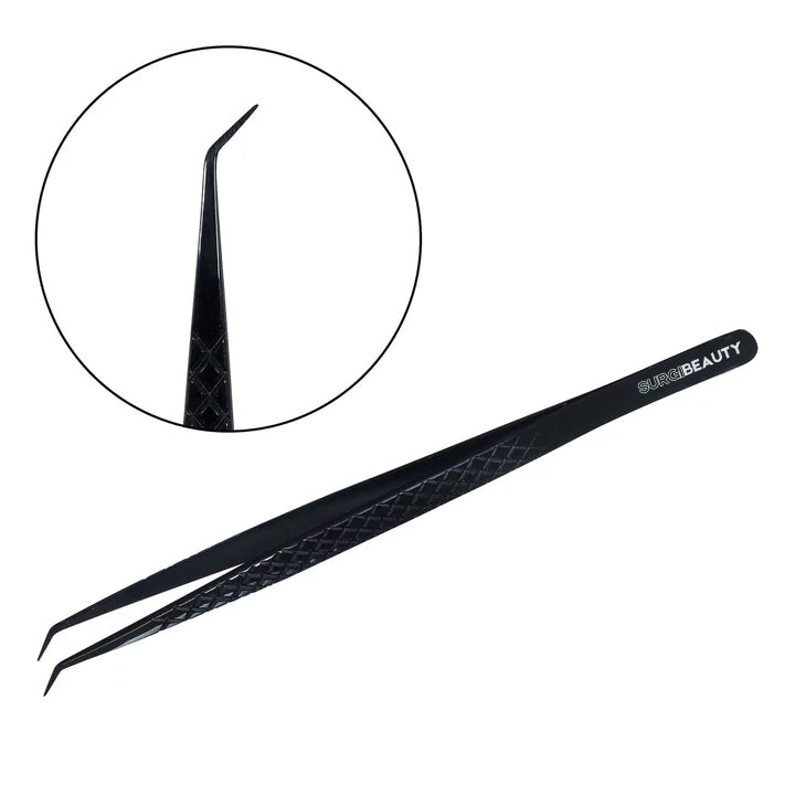 SURGI BEAUTY Multifunction Angled Lash Tweezer 45 Degree Angled, Brazil  Canada  Chile  Europe  France  Germany  Mexico  Middle East  North America  Paris  South Africa  Spain  USA  United Kingdom