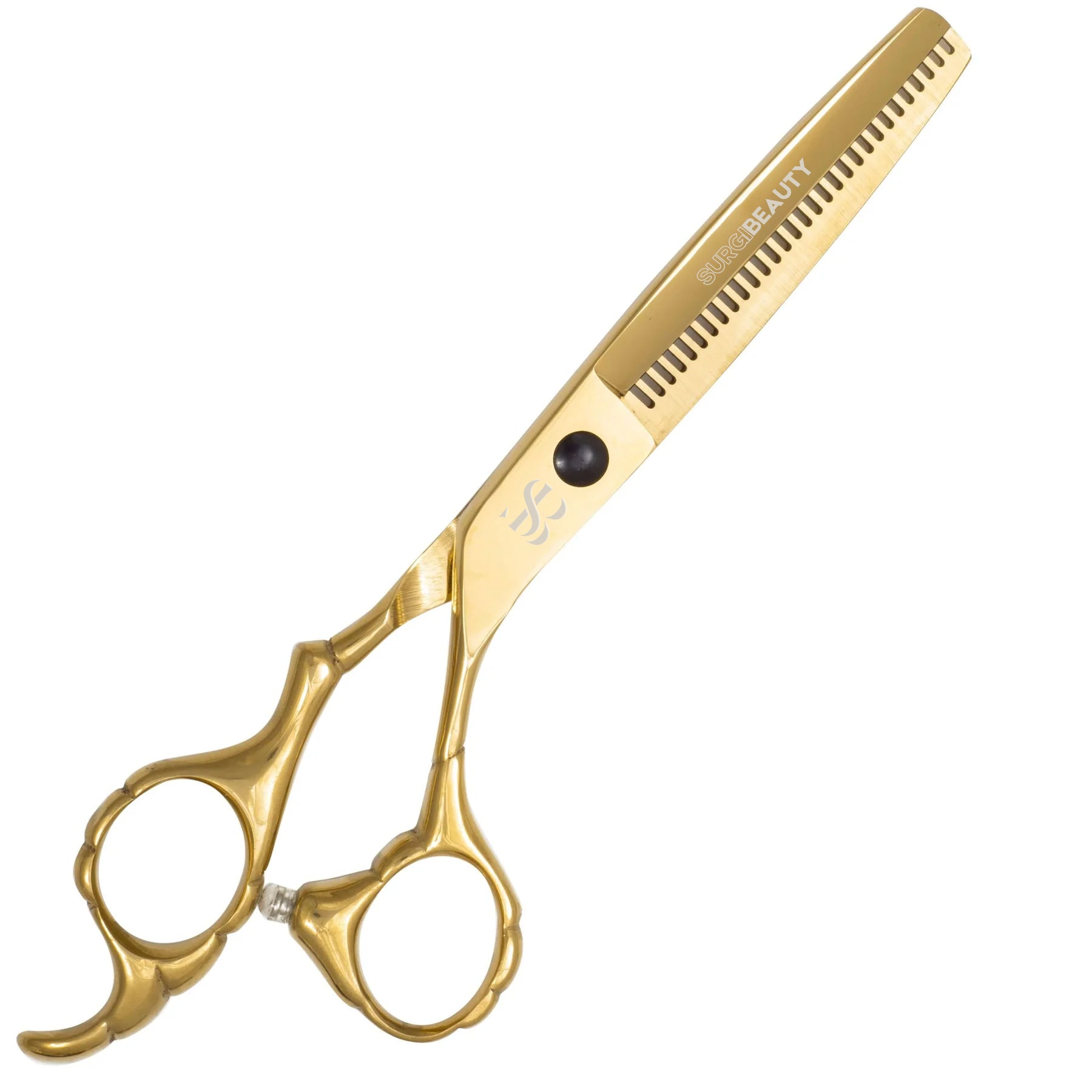 SURGI BEAUTY PRO BARBER 6.0" GOLDEN THINNING HAIRDRESSING SCISSOR,AISI J2/420, 440C High carbon Steel,Surgi beauty salon tools Razor Scissors Grooming Tools Grooming Scissors Crafted Barber Scissors Barber Thining Scissors Barber Shears Barber Scissors Set Barber Scissors, Brazil  Canada  Chile  Europe  France  Germany  Mexico  North America  Paris  South Africa  United Kingdom  USA