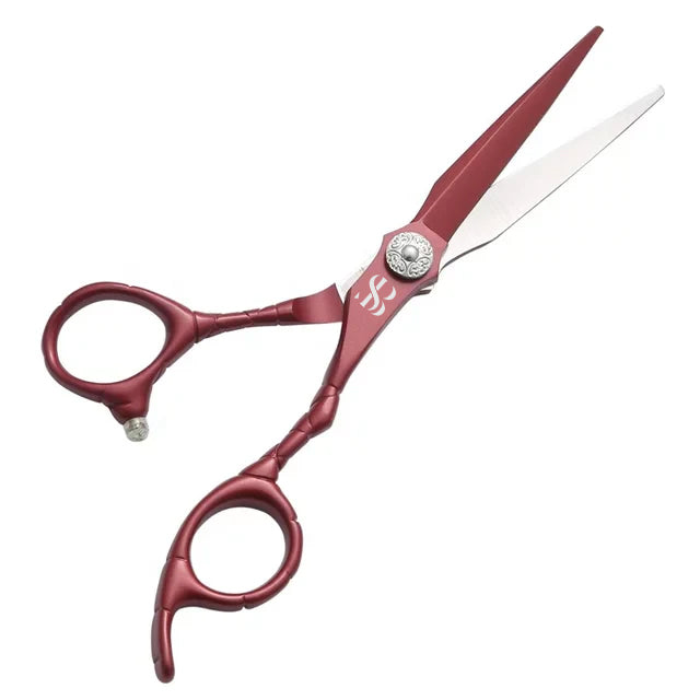 AISI J2/420, 440c Steel, SURGI BEAUTY, MAROON HAIRDRESSING 6.0" SCISSOR, The Precision Edge" Barber Scissors  Surgi beauty  salon tools  Razor Scissors  Grooming Tools  Grooming Scissors  Crafted Barber Scissors  Barber Thining Scissors  Barber Shears  Barber Scissors Set  Barber Scissors, Brazil  Canada  Chile  Europe  France  Germany  Mexico  Middle East  North America  Paris  South Africa  United Kingdom  USA  Spain