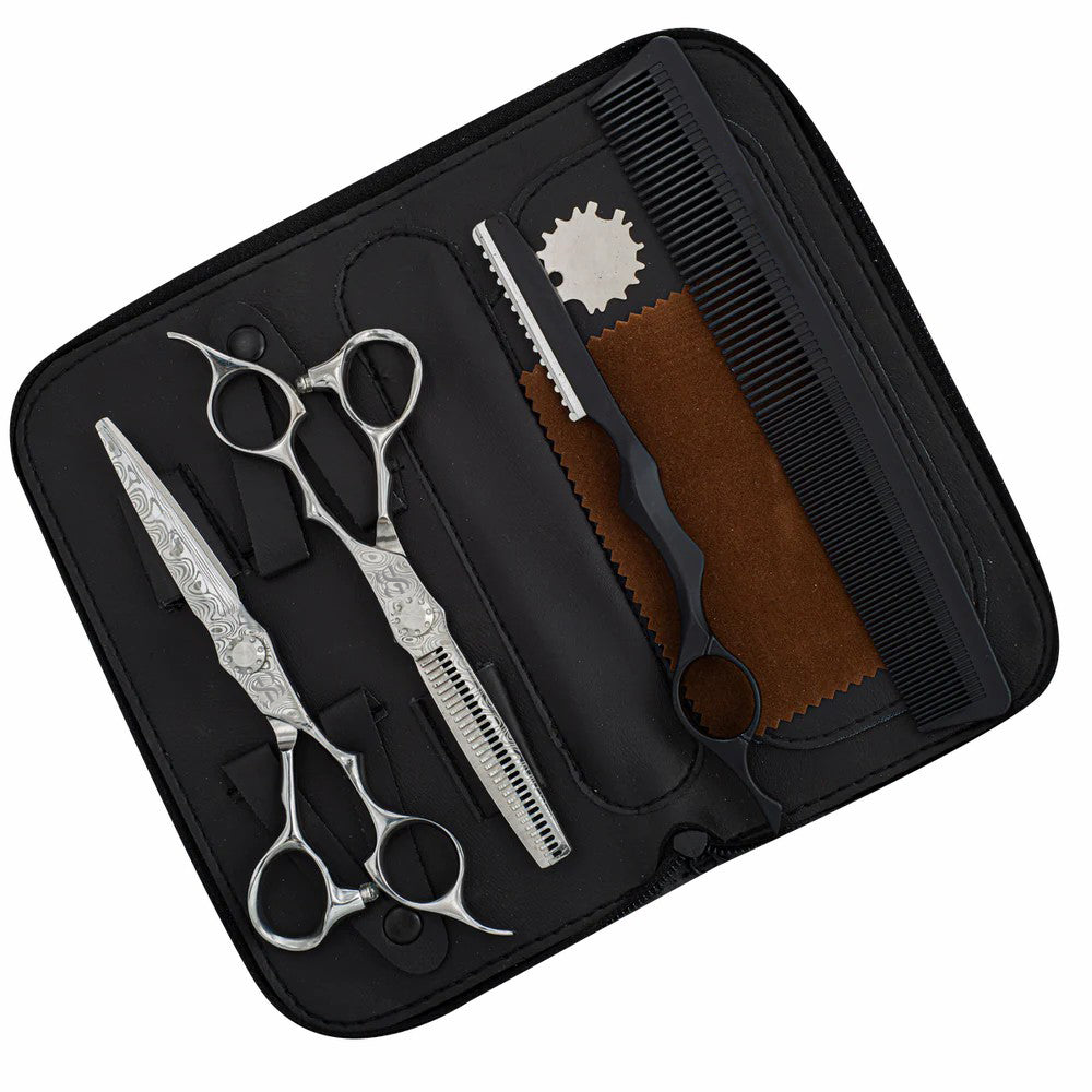 440c/J2/420 Barber Scissors Set, The Precision Edge" Barber Scissors  salon tools  Razor Scissors  Grooming Scissors  Crafted Barber Scissors  Barber Thining Scissors  Barber Shears  Barber Scissors Set  Barber Scissors, Brazil Canada Chile Europe France Germany Mexico Middle East North America Paris South Africa United Kingdom USA Spain